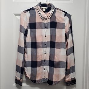 H&M plaid shirt